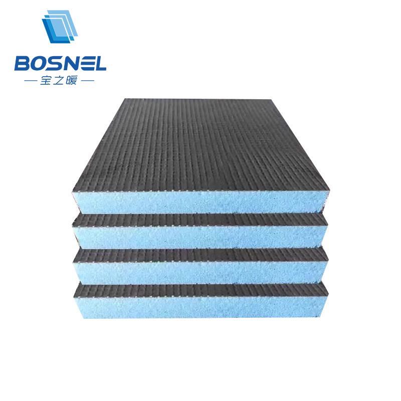 Waterproof XPS tile backer boards with reinforced coated surfaces