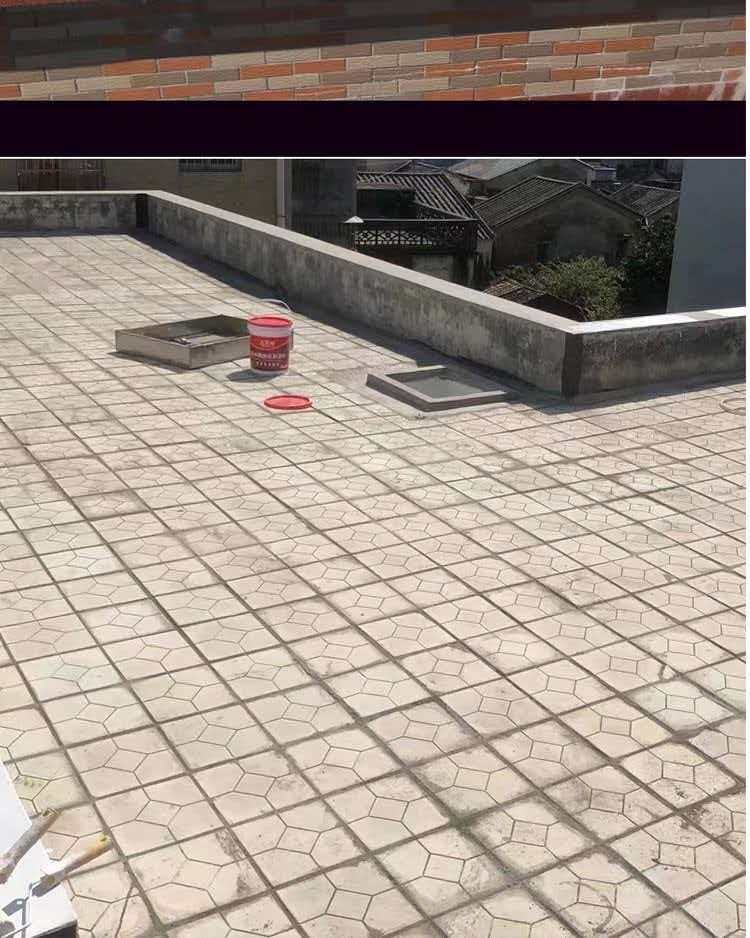 XPS integrated insulated tile boards installed on a rooftop