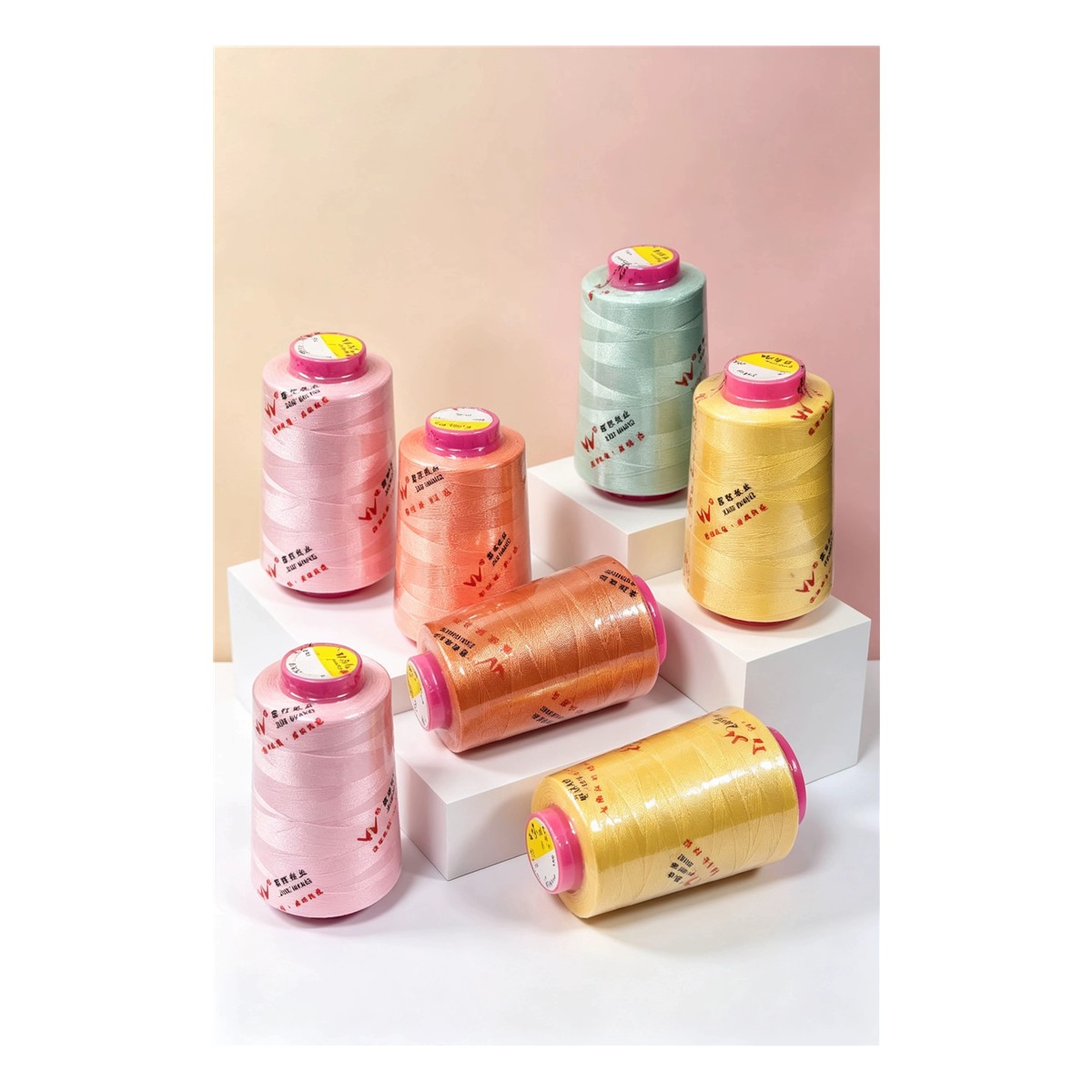 spun polyester sewing thread - Spun Polyester Sewing Thread for Industrial Garment Production product view 4