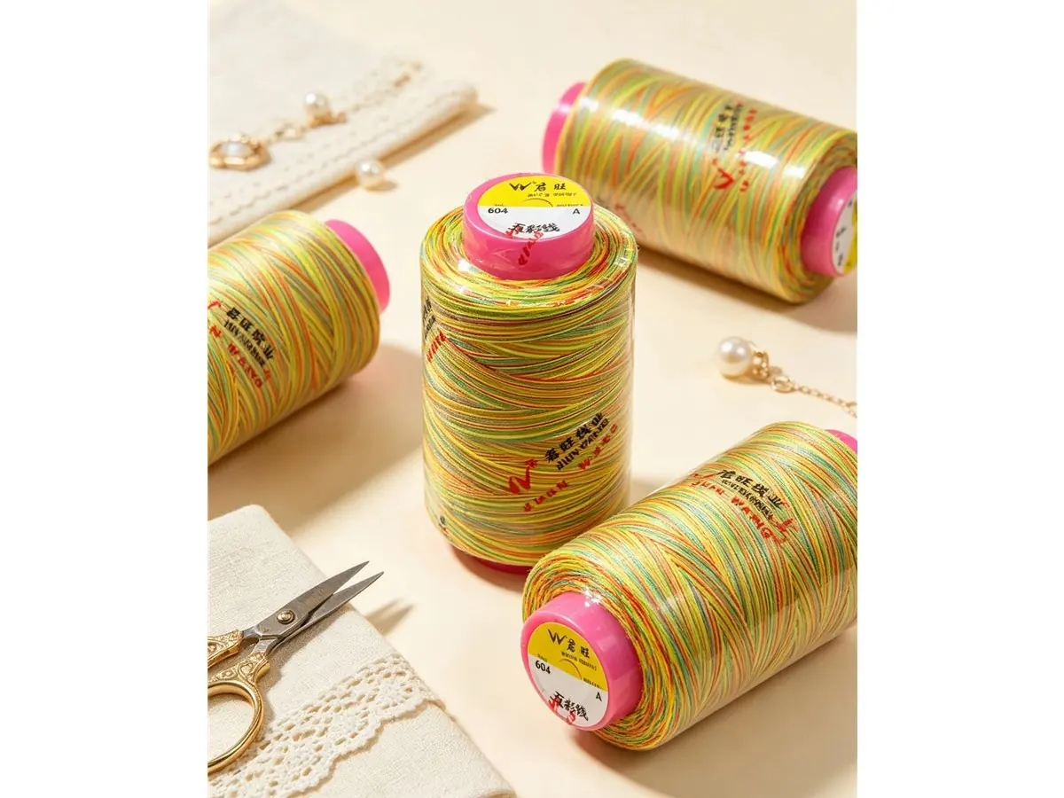 combed cotton sewing thread cones with smooth winding
