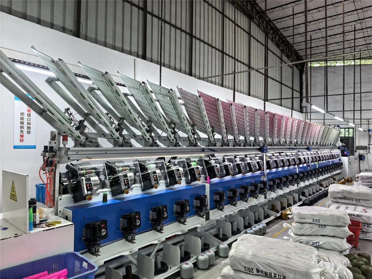 thread labeling equipment used for packaging preparation