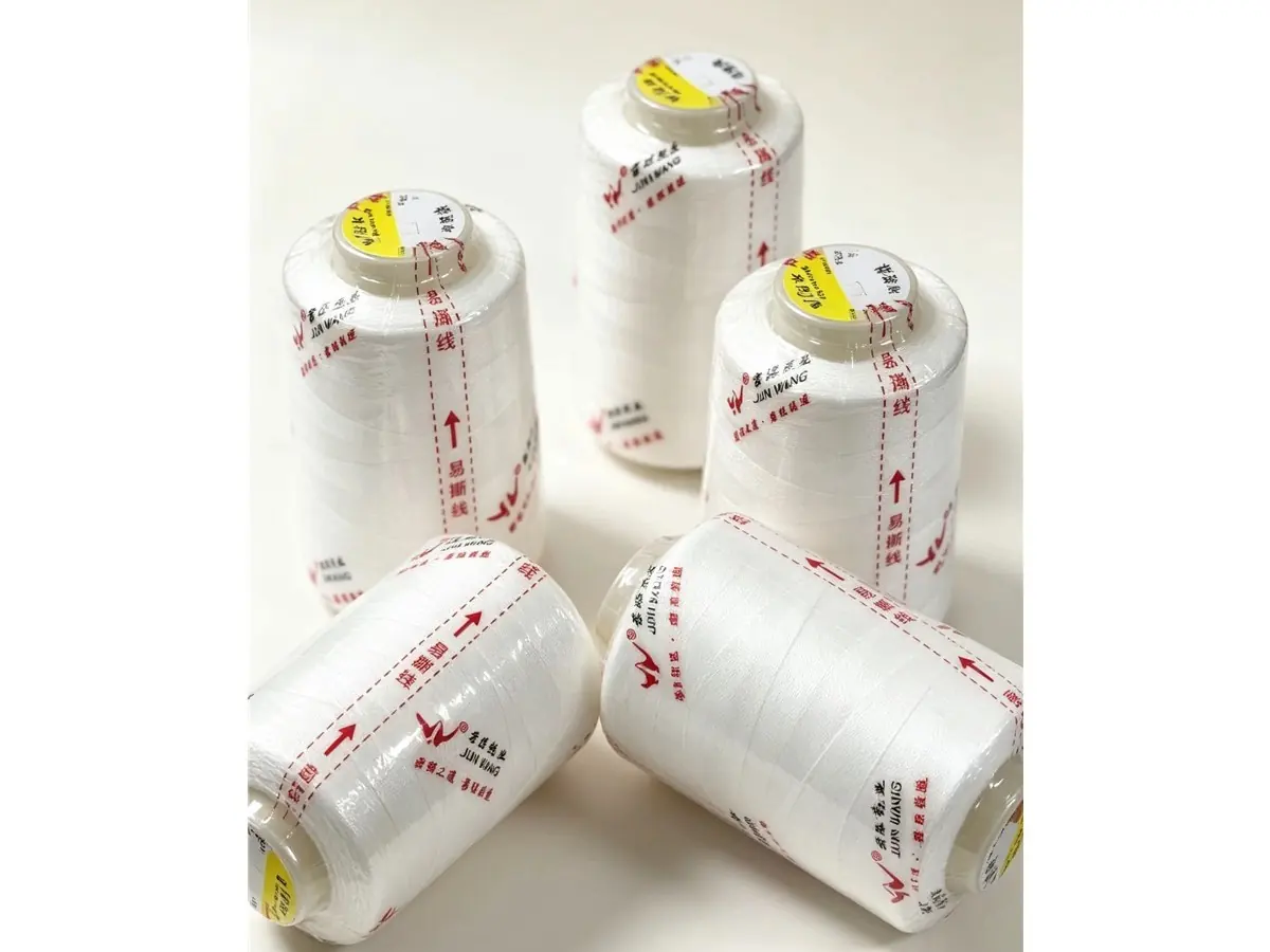 decorative thread colors evaluated against product design