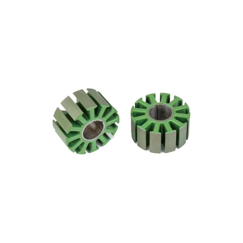 Coated type motor core