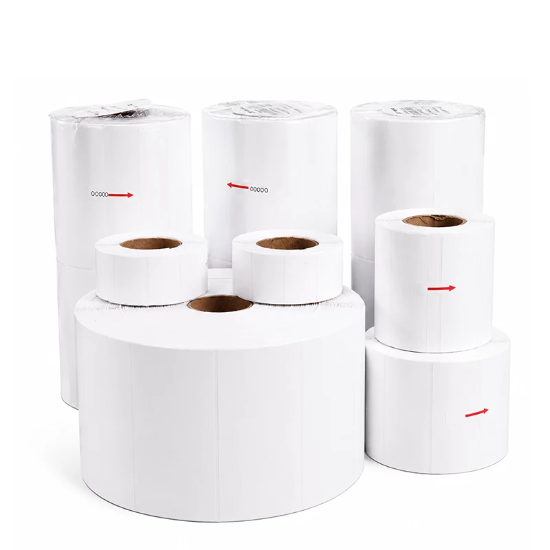 Blank Coated Paper Roll Self-Adhesive Labels