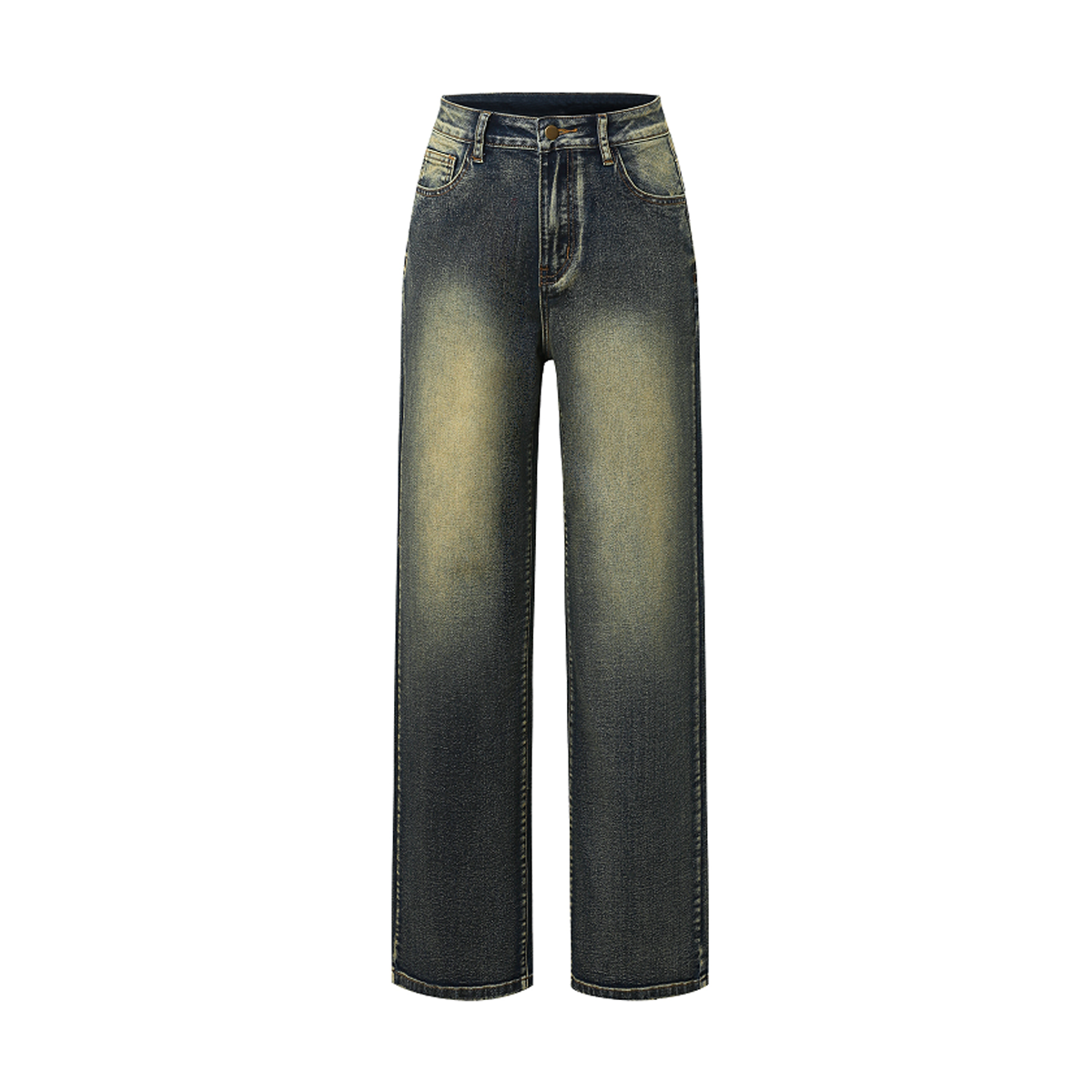 Women High Waist Patchwork Jeans JXH6021