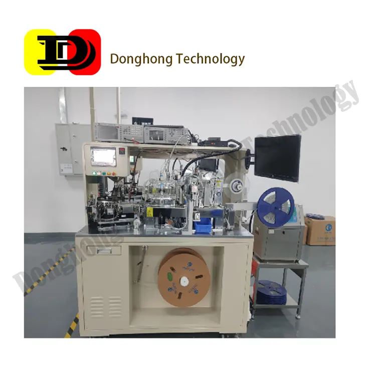NR Inductors Indexing Disc Type Testing And Packaging Machine