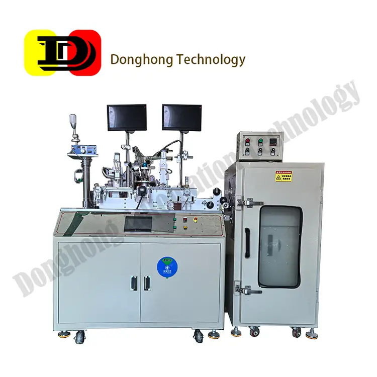 Shielded Inductors Glue Scraping And Baking Integrated Machine