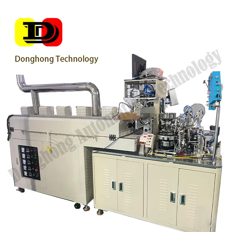 NR Inductors Winding Gluing And Baking Integrated Machine