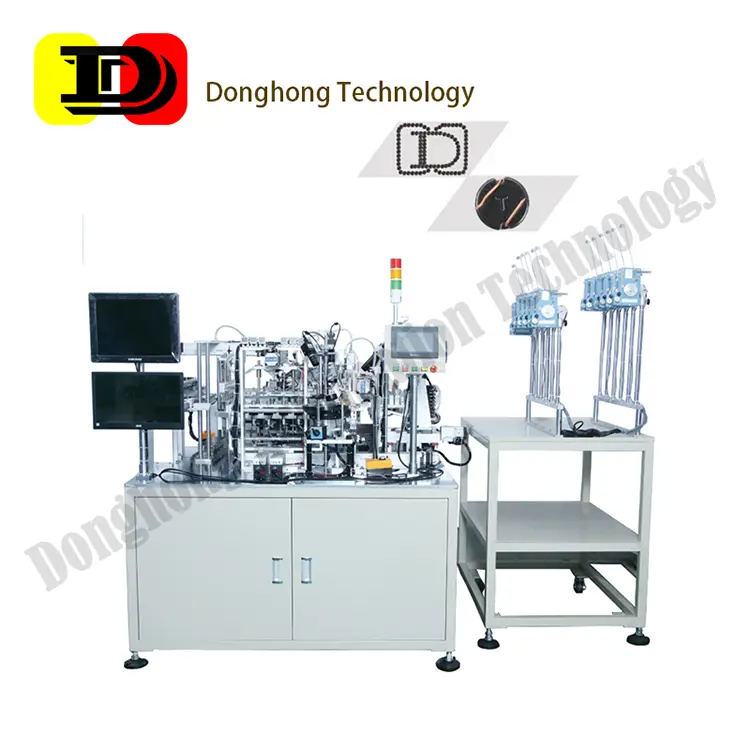 Shielded Inductors Multi-axis Winding And Tape Wrapping Machine