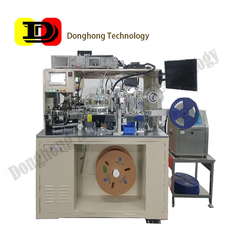 Circular Disc Common Inductor Testing And Packaging Machine