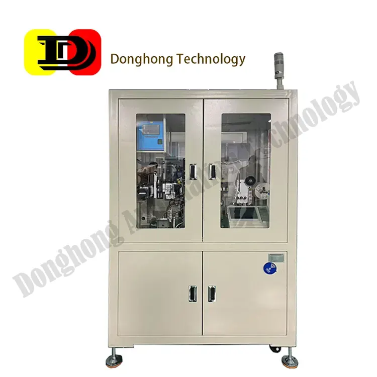 Automatic T-CORE Inductor Flat Wire Winding Machine