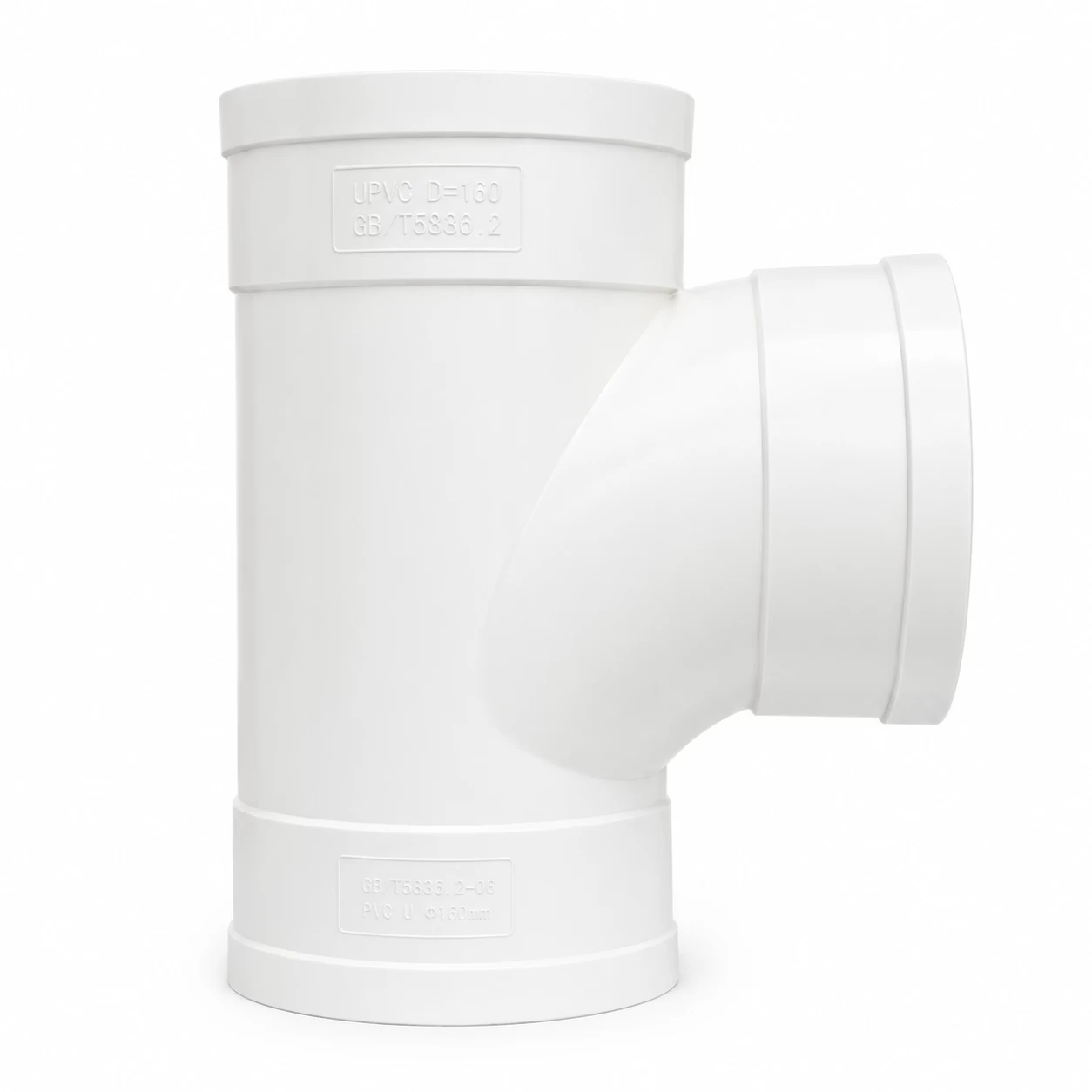 PVC-U Drainage Equal Tee DN110