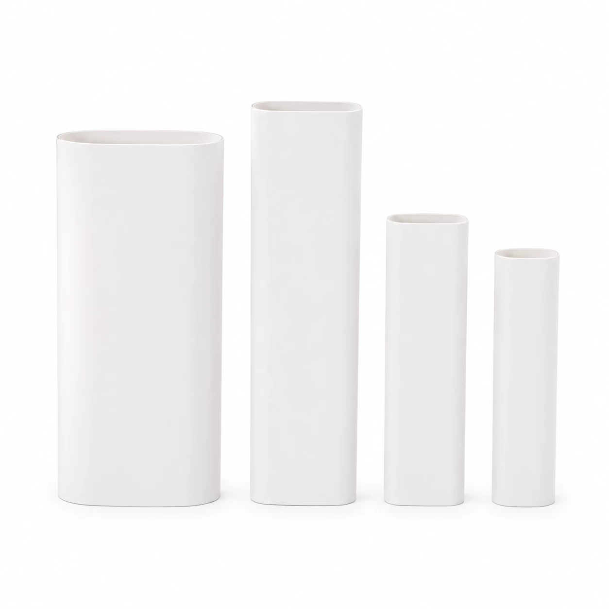 PVC-U Flat Drainage Pipe (50/75/110 Sizes)