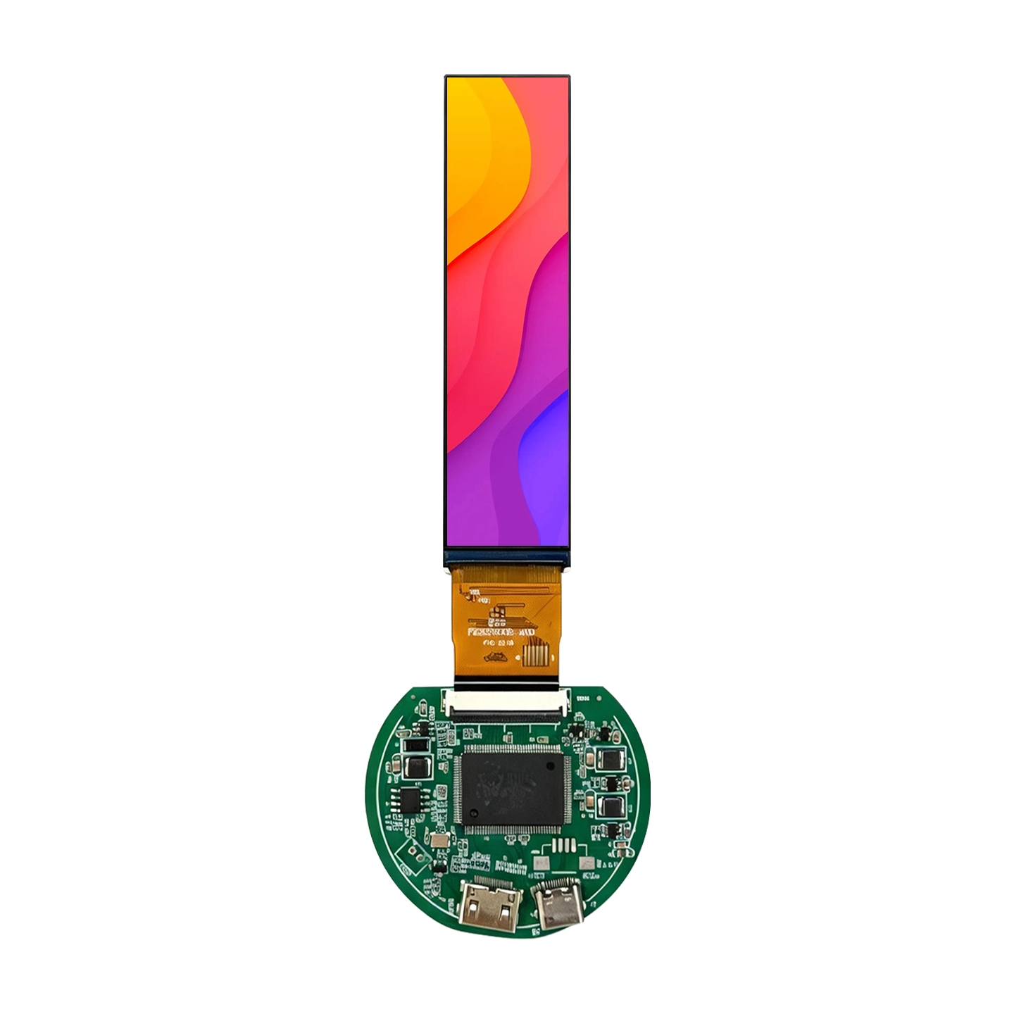 B22C37002Q-01 — 3.71" 260 × 960 RGB IPS TFT display, 300 nits, with HDMI driver board.