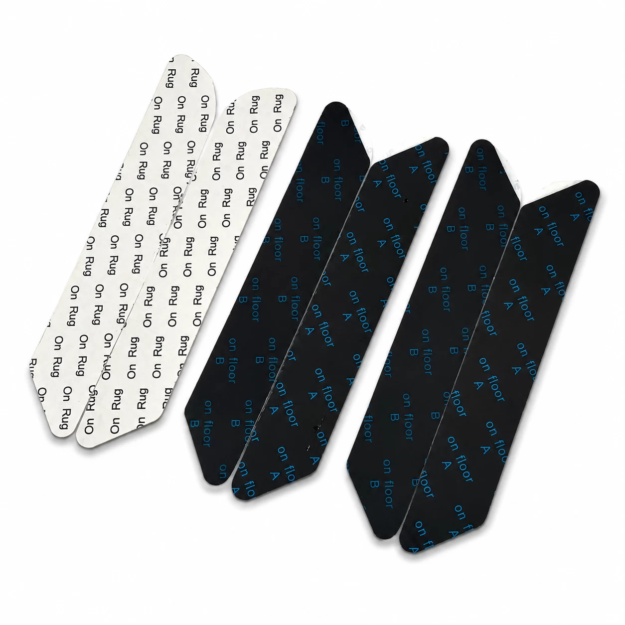 Small Diamond-Shaped Reusable Rug Grippers