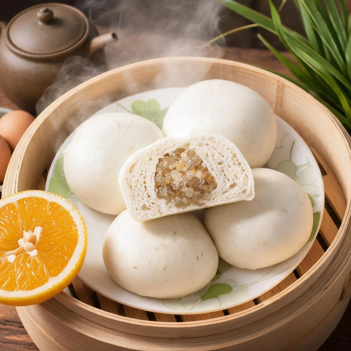 Sugar Peanut Bao