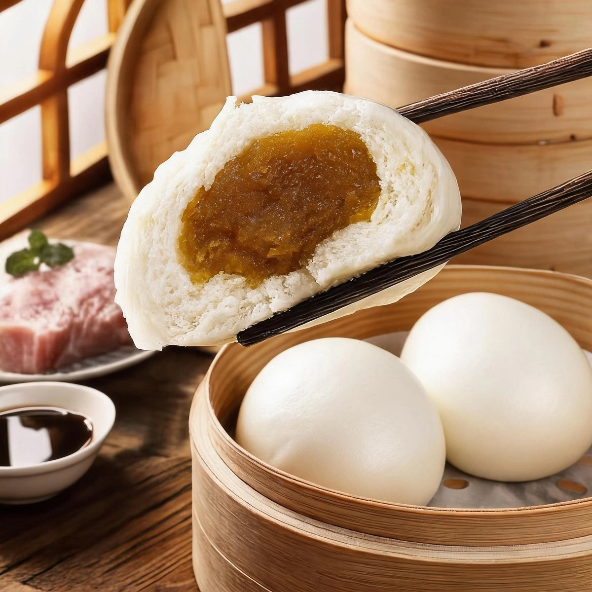 Lotus Seed Paste Bao