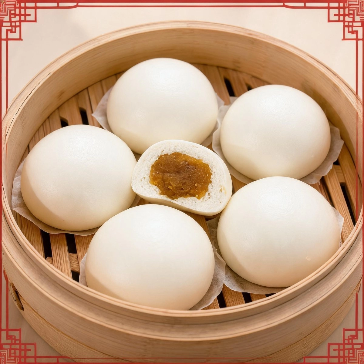 Lotus Seed Paste Bao