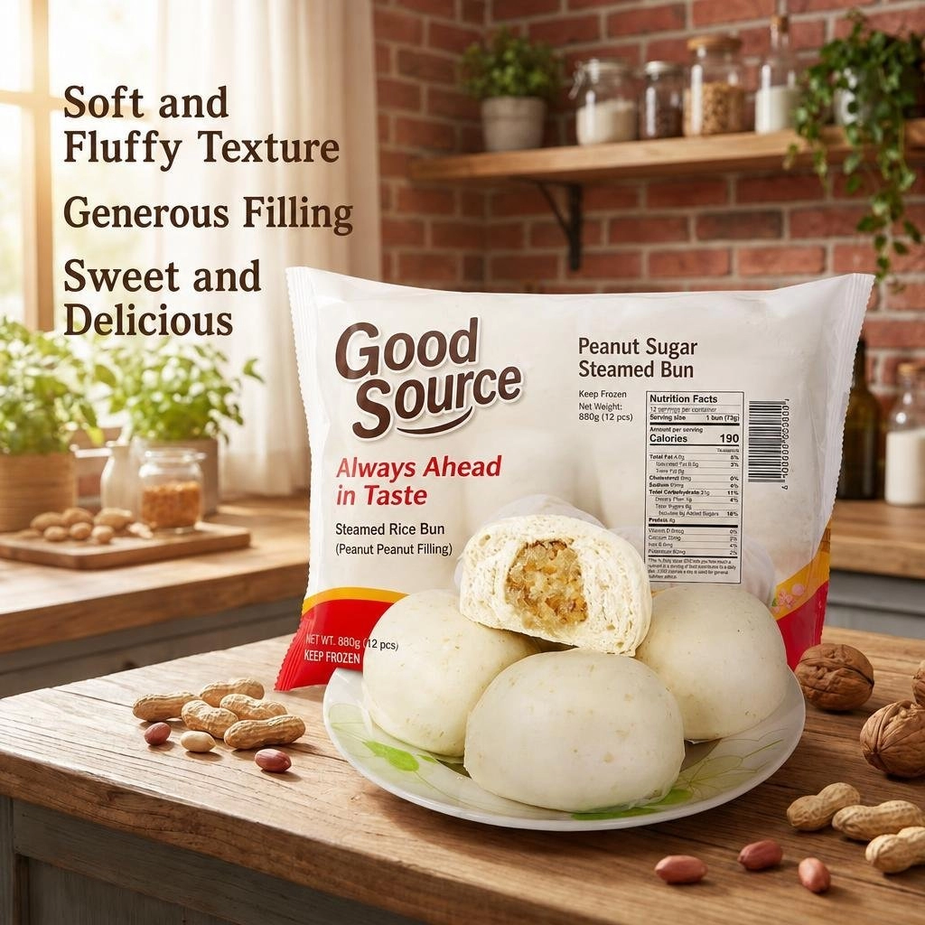 Sugar Peanut Bao