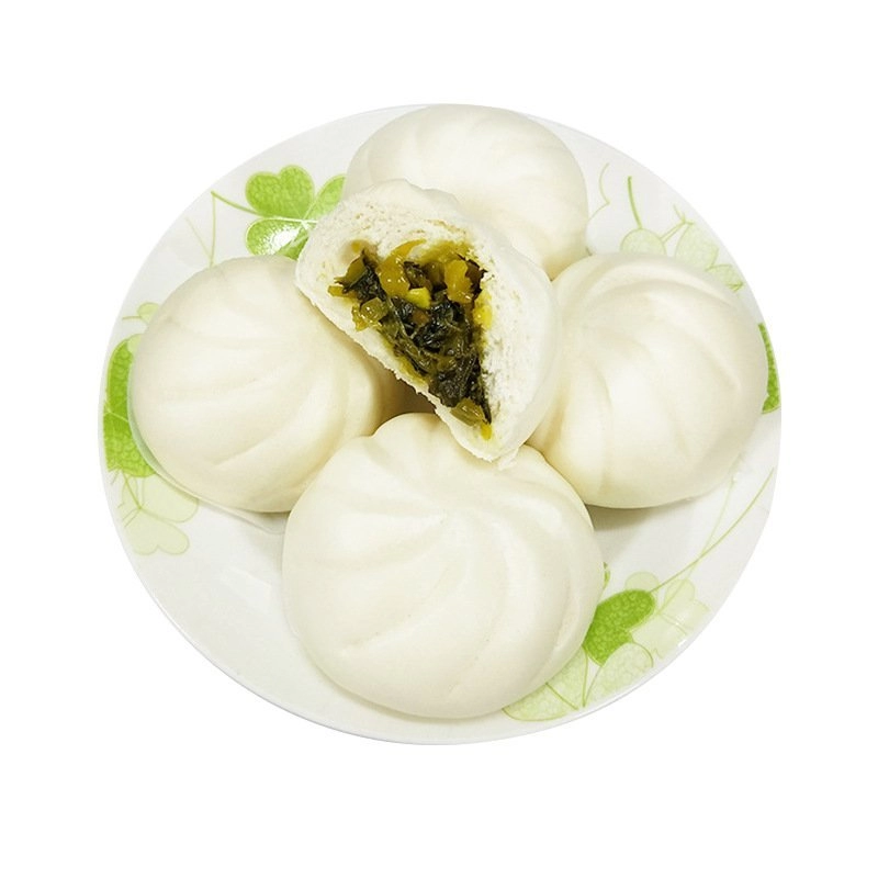 Pickled Mustard Bao