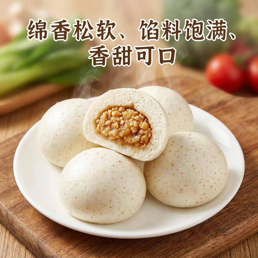 Sugar Peanut Bao