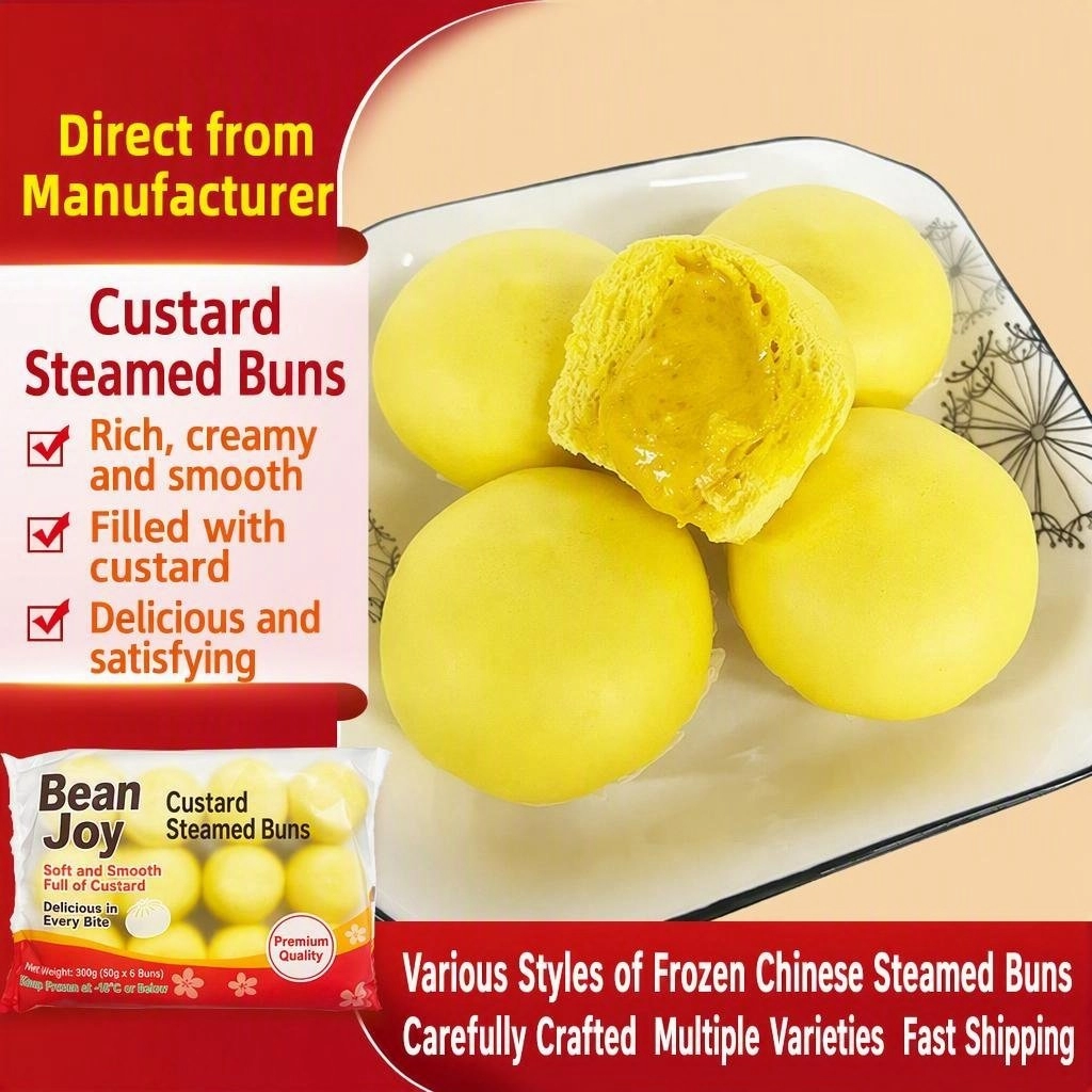 Molten Salted Egg Custard Bao