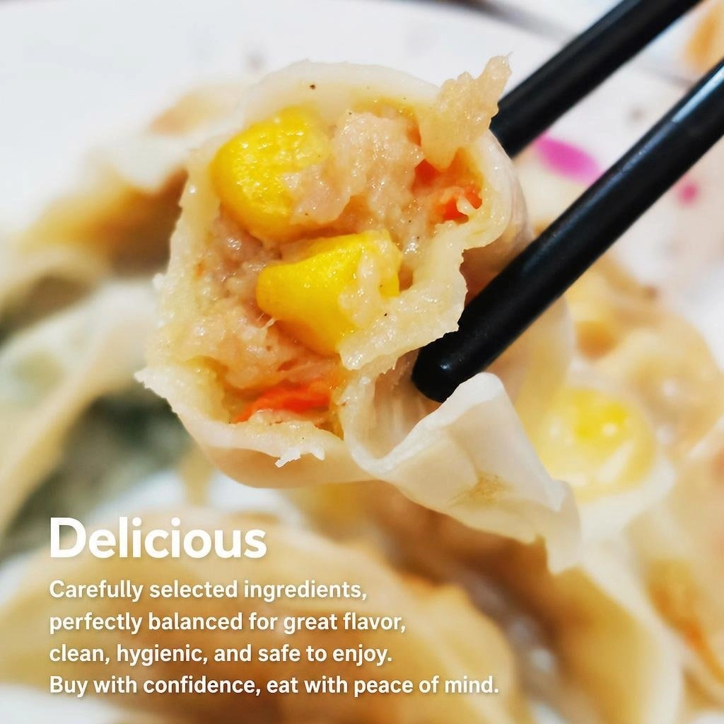 Corn & Pork Dumplings