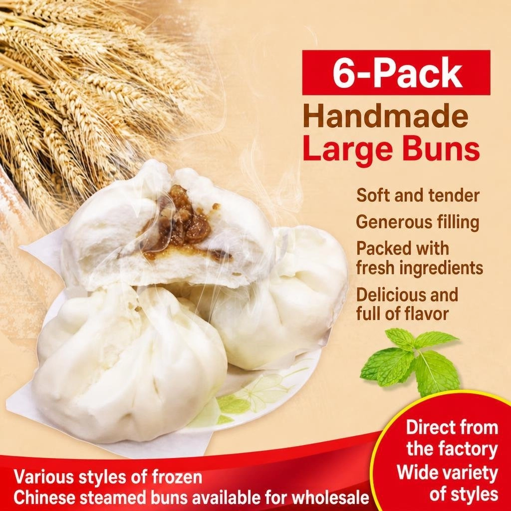 Handmade Char Siu Big Bao