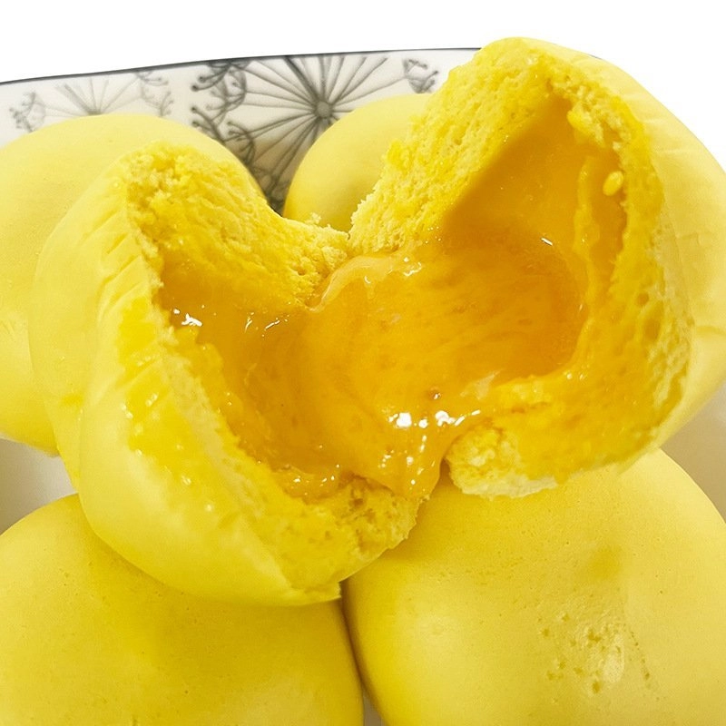Molten Salted Egg Custard Bao