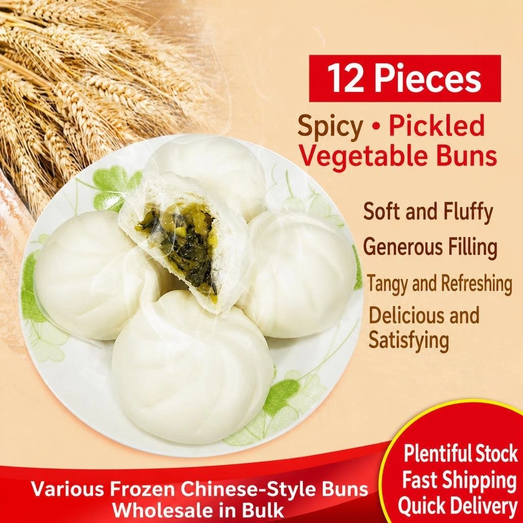 Pickled Mustard Bao