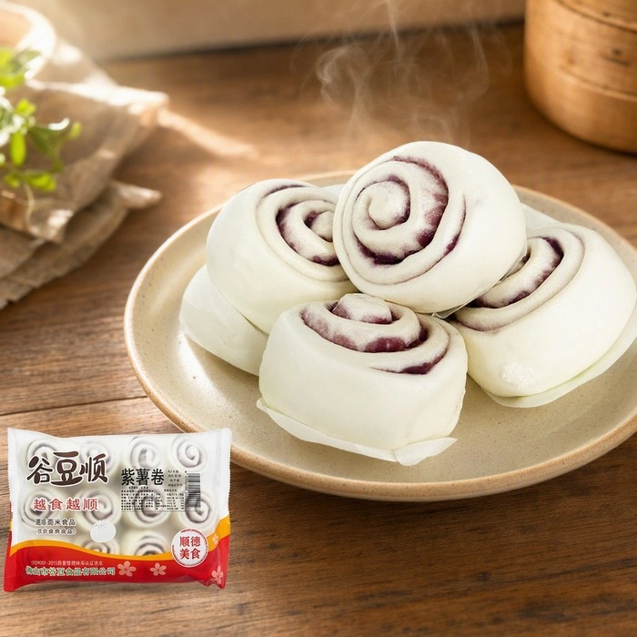 Purple Sweet Potato Roll