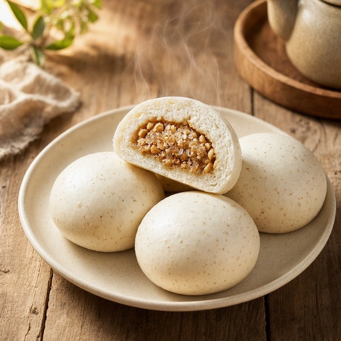 Sugar Peanut Bao