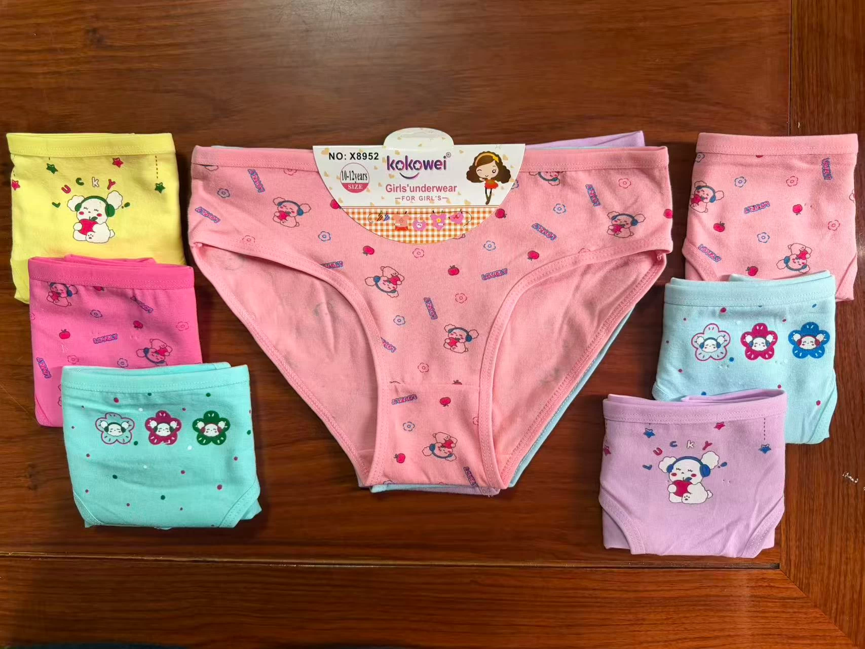 Girls’ Cotton Briefs