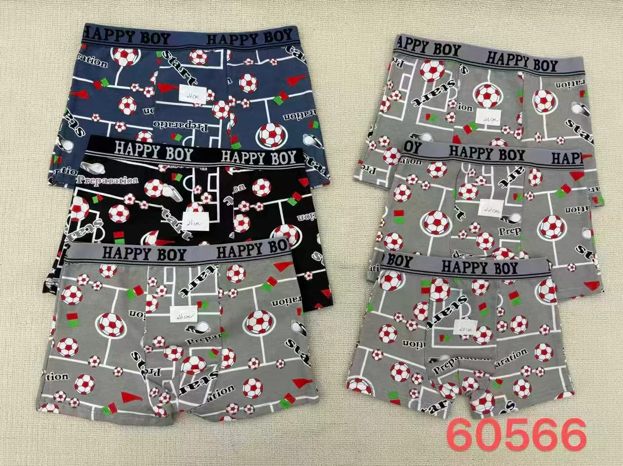 Boys’ Carded Cotton Boxer Briefs