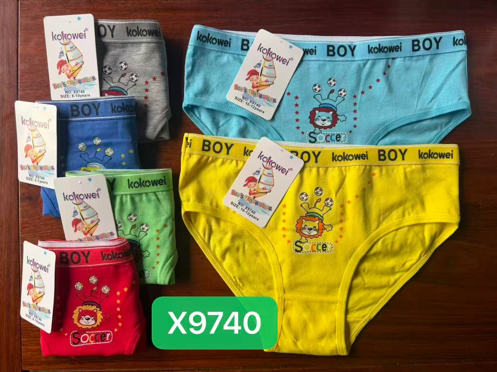 Boys’ 32-Count Carded Cotton Briefs