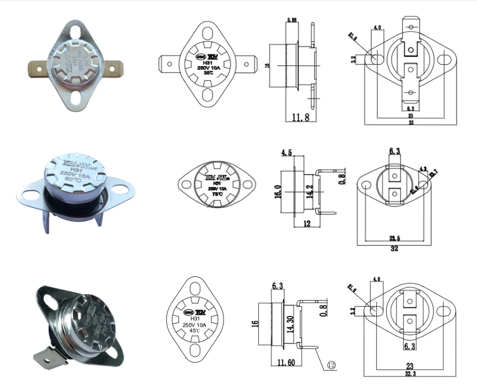 KSD301 Snap-Action Thermostat