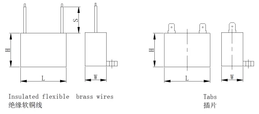CBB61 AC Motor Capacitor
Plastic Case