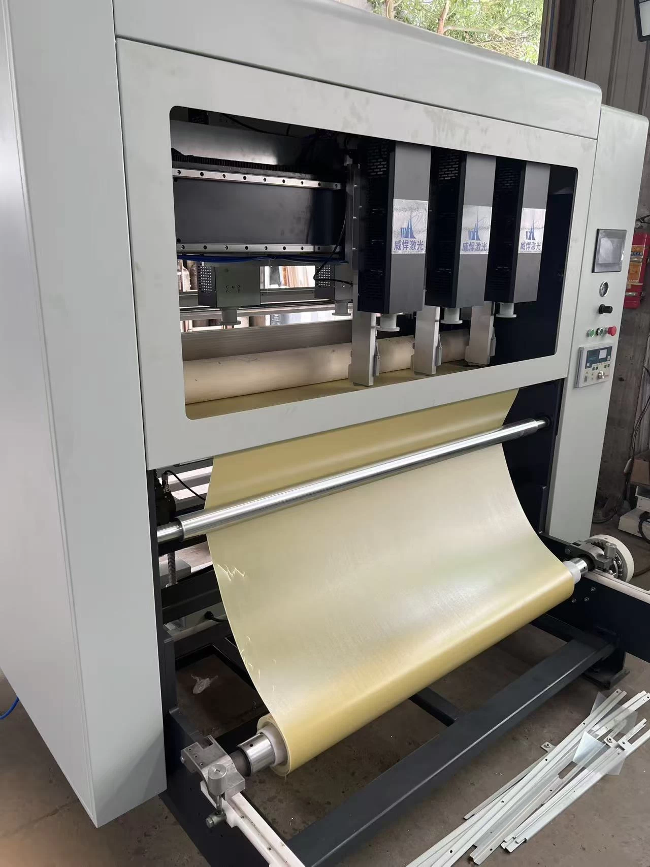 PP Hot Cutting Machine with Laser Heating