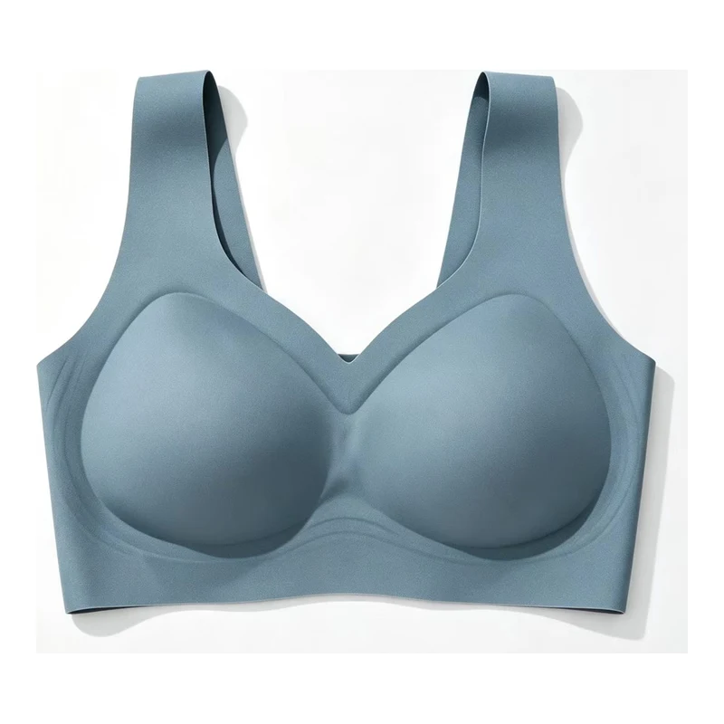 CloudHold Wide-Strap Seamless Viscose Soft Support Bra