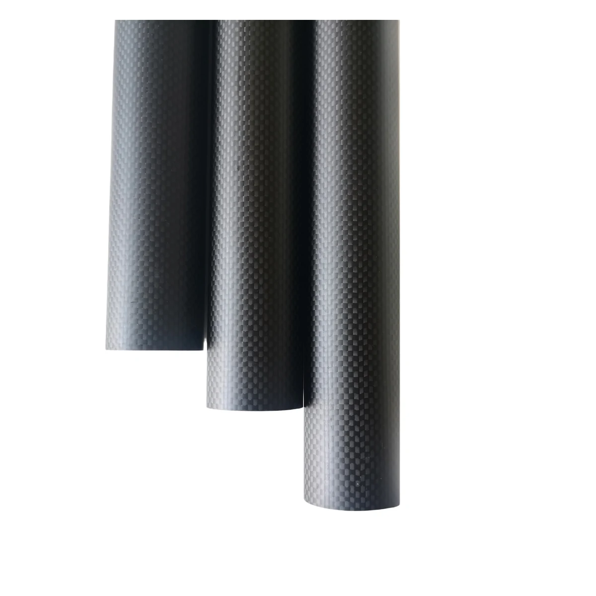3K Roll-Wrapped Carbon Fiber Tube - view 2