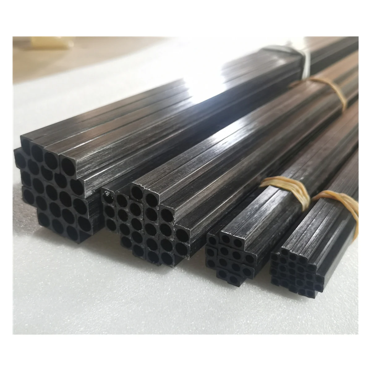 Carbon fiber square profiles for UAV applications