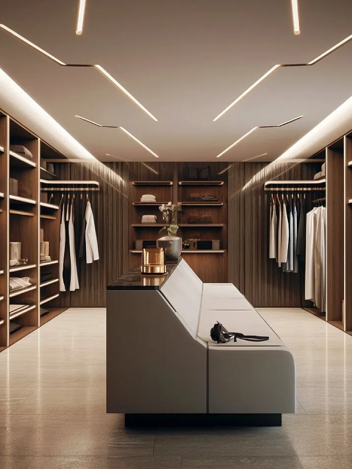 Open Wardrobe Suite Walk-in Closets