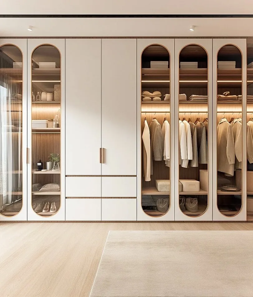 Arched Display Wardrobes
