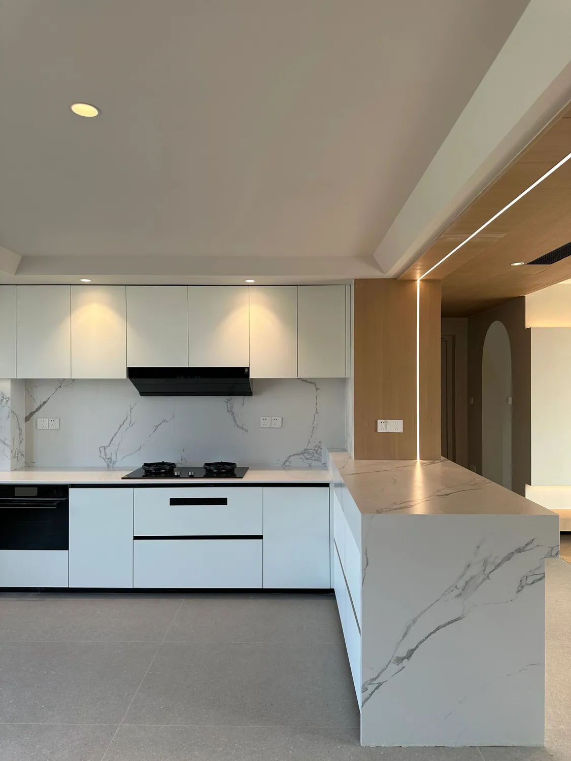 White Island Kitchen Cabinets
