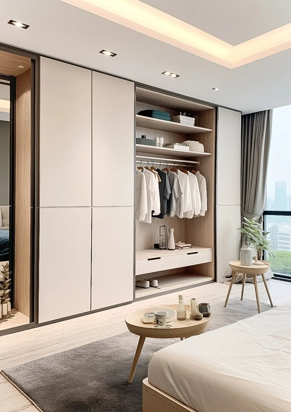Open Display Bedroom Wardrobes - design view 2