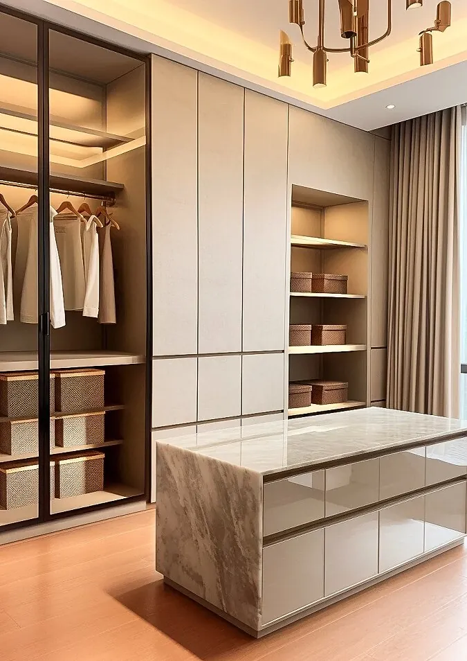 Dressing Island Walk-in Closets - design view 2