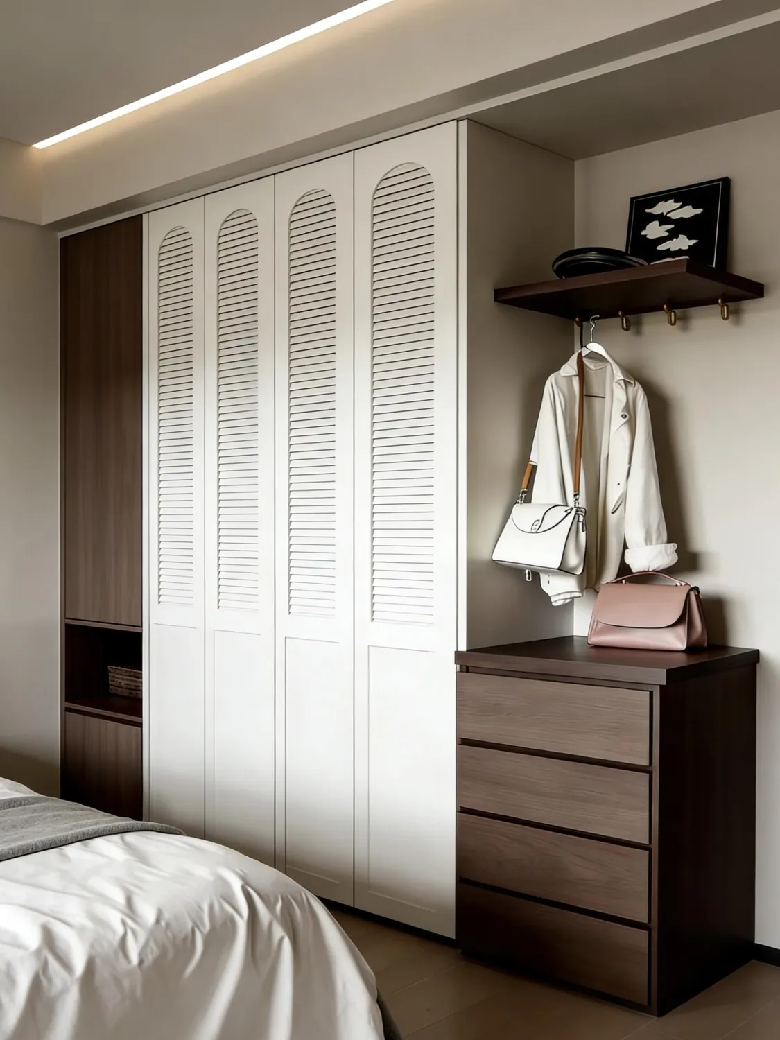 Hallway Panelled Wardrobes