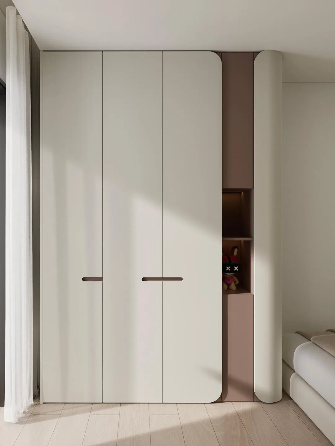 Minimalist Flush Wardrobes