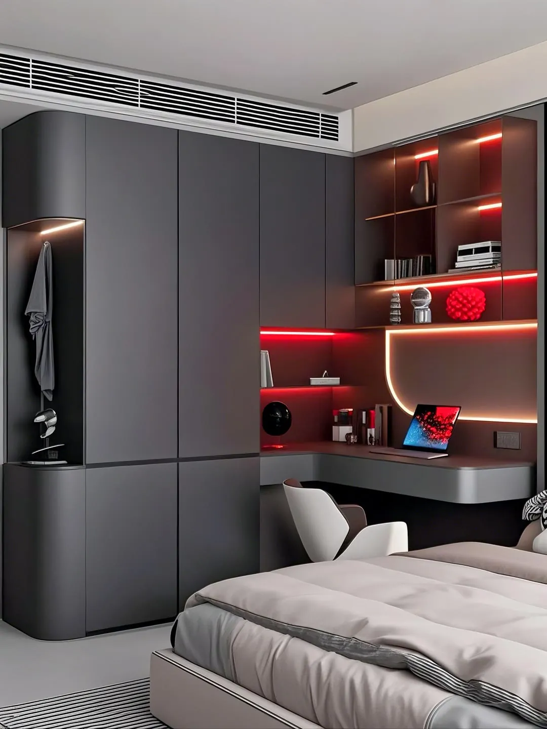 Dark Study Wardrobes