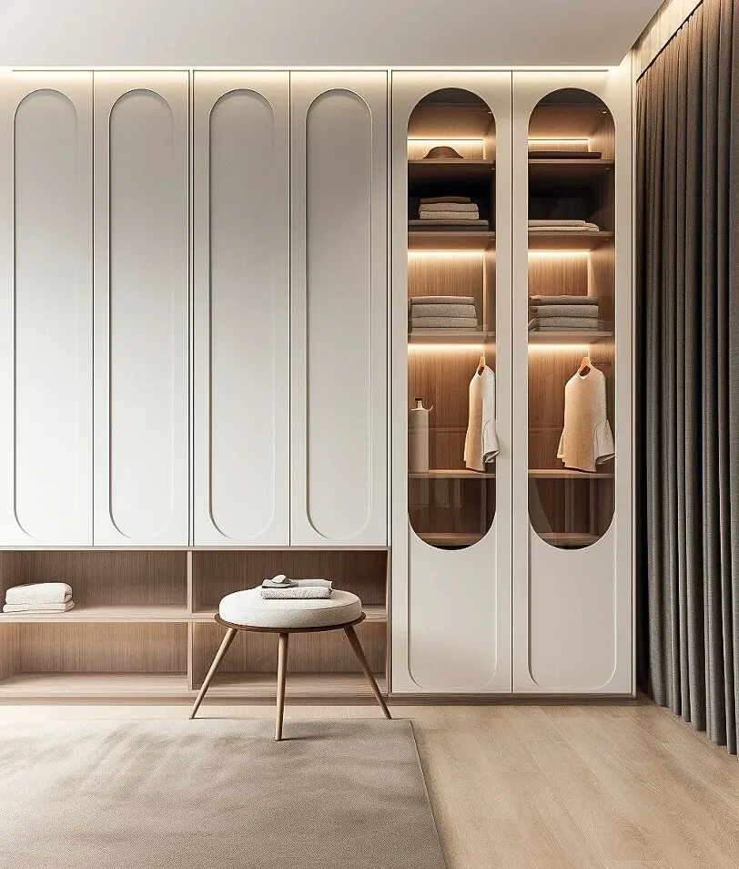 Arched Display Wardrobes - design view 2